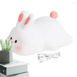 Night Lights Cute Light Kids Lamp Touch Animal For Nursery Silicone Soft Big Face Teenager Child