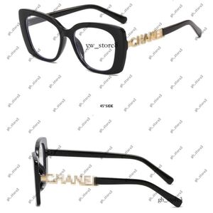 Chanells Solglasögon Black Glasses New Designer Solglasögon Black Thick Frame Solglasögon Kvinnors avancerad stil Personlig Fashion Spicy Girl Cat Eye Solglasögon 981