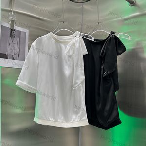 Women T Shirt Streetwear Tops One Shoulder Sexy Romper Bodysuit Casual Shirts Fashion Blouse