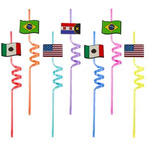 Trinking Sts National Flag -Themen Crazy Cartoon Decoration Supplies Birthday Party bevorzugt Plastic Street mit für Kinder Weihnachten Goodie gi ot6pn