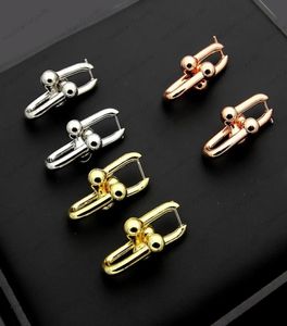 Designer Necklace Horseshoe Clasp Chain Necklace Luxury Bracelet Double U Earrings Women Wedding Jewelry Accessories with Box2651605