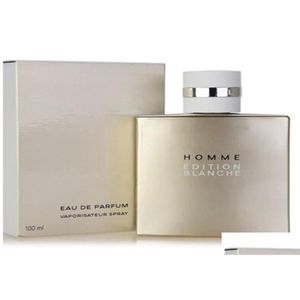 マンのための抗透過性消臭剤100ml homme edition Blanche eau de parfum oriental woody note any skin8568218 dr dh5us