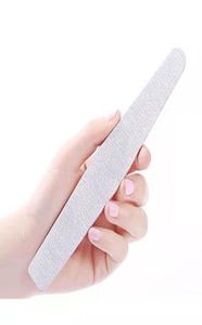 50pcslot Professional File Nail File 100180 Emery Board Rhombus Grey Bandpaper для Nail Art Whole7705332