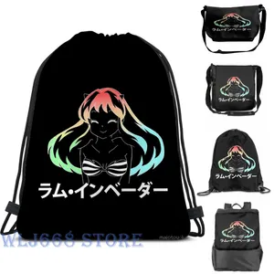 Backpack GRANHA GRAPHIC PRIM PRIMENT SACOS DE ombros femininos Lum Invader Black Ver.Bolsa de ginástica para viagens para homens para homens