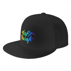 Ball Caps Fashion unisex unisex colorato punk arte da baseball berretto da baseball per adulti music musicale regolabile hip hop papà cappello per uomo donna sport
