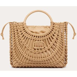 9A Presale Out Tote Designer Beach Fashion Hollow For Straw Summer Woven Vacation Large Capacity Shopping Bagbag