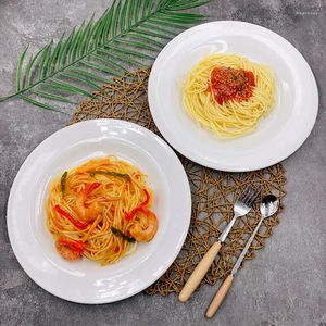 Flores decorativas macarrão simulado Spaghetti Fake Food Modelo
