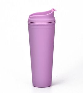 DoubleLayer Plastic Frosted Tumbler 22oz Matte Plastic Bulk Tumblers med lock för utomhussport Camping Sea CG0015794096