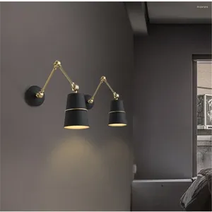 Lampa ścienna E27 LED LED Creative European Style Dekoracja domowa domowa salon korytarz sypialnia sypialnia nocna