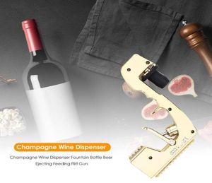 Dispensador de vinhos de champanhe Fonte ejetor de cerveja Flirt Gun para festa de casamento Ferramenta de bares de bares de bares outros produtos de barra 3187099