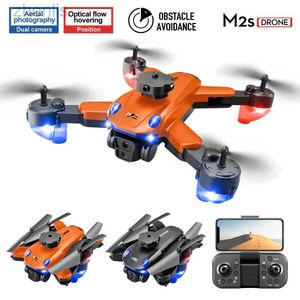 Drohnen M2S Childrens Toy Drone Optical Flow Positioning Aerial Photography vier Achse Dualkamera Vierseitige Hindernisvermeidung D240509