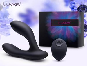 Luvkis Prostata Vibrator Anal Sex Toys Wireless Butt Plug für Männer Massagegeräte männliche Anul G Spot Frauen 10 Vibrat Stimulieren weibliche USB M1160014
