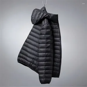 Erkek ceketleri hafif aşağı ceket kapşonlu kışlık ceket artı hafif toptan satış
