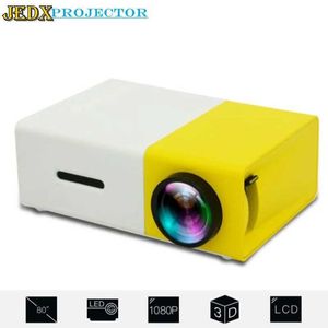 Projectors YG300 Pro LED Mini Projector 320x240 Pixel stöder 1080p HDMI Compatible USB Audio Portable Home Theater Media Player J240509