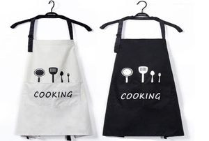 Aventais com Frente Big bolso de bolso à prova de óleo Faca de faca de cozinha de cozinha de avental Ferramentas de limpeza doméstica Ferramentas de limpeza Home 4345724