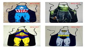 Superman Batman Avental Personalidade Função Aventais Casal Criativo Party Gifts Sexy Presentes4652013