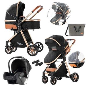 Passeggini# baby passeggino per bambini macchine per bambini 3 in 1 passeggino passeggino leggero campeggio neonato 3 in 1 Pramma passeggini a quattro ruote T240509