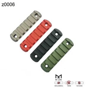 Acessórios táticos originais MLOK Rail 7 Slots CNC Mlok Metal Mount Adequado para SLR RR