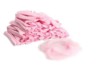 100st nonwoven engångs duschkappar veckade anti damm hatt kvinnor män badkapslar för spa frisörsalong skönhetstillbehör3353385