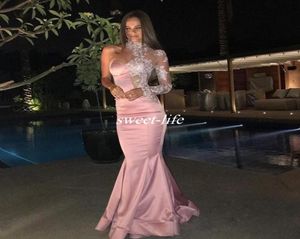 Miss Universe Pageant Evening Dresses Mermaid Major 2020 High Neck One Shoulder Formal Celebrity Clows Party Prom Dresses5798932