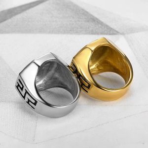 Band Rings Brand Designer Rings Medusa Fan Family / F Family French Diamond Titanium 717552828 Steel Ring For Men And Women Gold Rings 9844