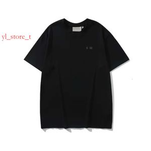 Esse ünlü marka tişört erkek tişört tasarımcısı t gömlek yaz moda simlessolid siyah harfli baskı tişörtleri çift üst erkek gömlek rahat gevşek ter gömlek f902