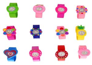 Children Slap Watch Multicolor Quartz Analog Wristwatch Silicone Sport Watches Kids Boy Girl Student Christmas Gift Watch7533499