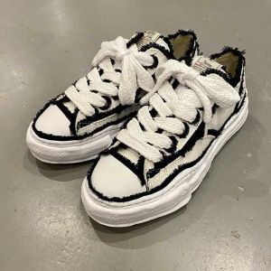 Casual shoes Maison Mihara Yasuhi Peterson Sole Low Cut Men Women OG Sole Men's Low Cut MMY Black Canvas Youth Breathable Board Shoes 35-47