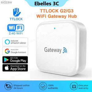 Akıllı Kilit G2/G3 WiFi Ağ Geçidi Merkezi Akıllı Kapı Kilidi Bluetooth'un Wi Fi Dönüştürücüsüne Kilitlenmesi Akıllı Ev Köprüsü Ses WX