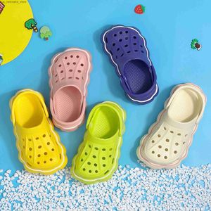 Slipper Boys and Girls House Slide Cute Garden Cave Childrens Sandals Q240409