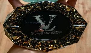 Yeni Gelen Lüks Designers Octagonal Ashtray Yaratıcı Kişilik 5 Tür Renk Moda Zararlı Zanaat Ev Dekorasyonu Ash9335414