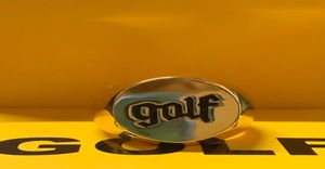 Golf Olde Logo Tyler The Creator Ring Hip-Hop Rap Fashion Personality Rings3682169