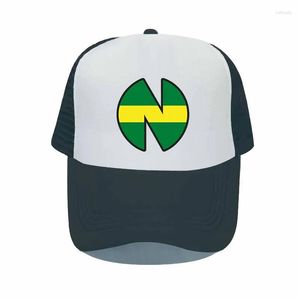 Ball Caps Tsubasa Nankatsu Team Logo Cappello da baseball Cappelli da cosplay Cappelli camionista unisex Mesh Hat Summer Snapback esterno Snapback MZ118 Dropse Delivery F Dh0ah