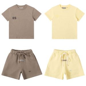 kids ess baby clothes sets essential t-shirt shorts children boys girls clothing designer youth summer sports suits