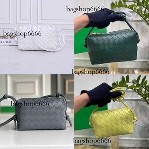 Botega Designer V Bag Bag Authentic Winter Woven Loop Borse Borse Women's Messenger Small Square Original Edition S