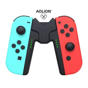 Accessori aolion mini carico di ricarica impugnatura con la porta typec USB C per Nintendo Nintend Switch Joy Con Joycon Controller