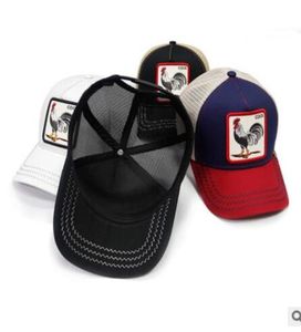 Cap de beisebol da FashionCustom com Hiphop Street Fashion Personalidade de alta moda de moda de moda Animal Rooster Hat no mínimo de 1004219435