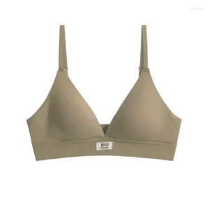 Bras Letter Triangle Cup Women Summer Wire Darmowa moda seksowna bielizna