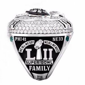 wholesale Philadelphia 2017 Eagles World Championship Ring Tide Holiday gifts for friends 297p