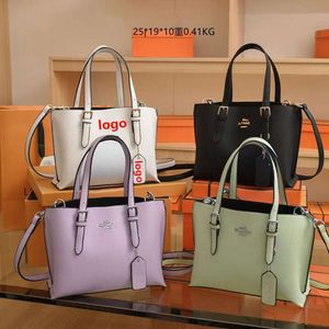 2024 Spring Classic Carriage Double sided Shopping Versatile Fashion Shoulder Crossbody Bag Handbag 80% factory wholesale