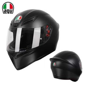 AGV Capacete K1 Motocicleta Locomotiva Tampa Completa Anti Fog leve Just, Running K3 Para homens e mulheres