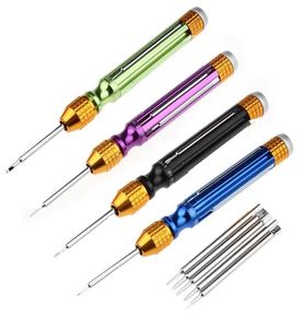 6 PCs 1 Definir ferramentas de reparo de alta qualidade para chaves de fenda para telefones celulares Herramientes Conjunto colorido de uma chave de fenda inteira 5541136