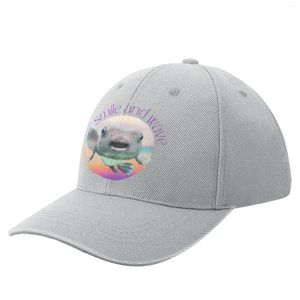 Ball Caps Smile And Sunset Gradient Baseball Cap Fashion Beach Snapback Women Hat Men'S