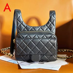 Backpacks 10A Lambskin Leather Made Mirror 1:1 quality Designer Luxury bags Fashion Tote Chain bag Shoulder bag Handbag Flap bag Woman Bag With Gift box set WC176