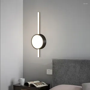 Wandlampe moderne minimalistische Acryl Long Strip Wohnzimmer Schlafzimmer Dekoration LED LED INNERHALTEN FÜR IMALIENKESTELLUNG
