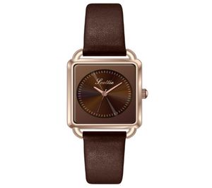 Скотти бренд 2426 мм прямоугольник на циферблате Grace Girls Watch Quartz Womens Watches MultyColor Choice Bogdes