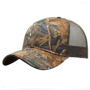 Ball Caps Camouflage Mesh Baseball Cap Outdoor Tactical Breathable Sports Hiking Hunting For Women Men Summer Trcuker Hat