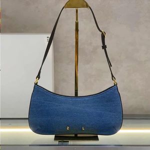 10A Fashion Bag Niche Design Shoulder Underarm Premium Wedding Quality Denim Underarm Hobo Bags French Designer Leather Bag Purse Armpi Cslk