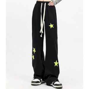 Pantaloni da donna Capris Jazz Pants Pantaloni High Strt Pantaloni a gamba larga Fashi