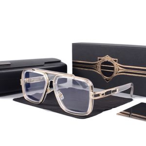 2023 Vintage Sunglasses square Women's Sun glasses Fashion Designer Shades Luxury Golden Frame Sunglasses UV400 Gradient LXN-EVO D 245Q